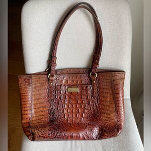 Brahmin Leather Shoulder Tote
